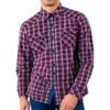 Chemise à carreaux KAPORAL Tyrus coton col classique homme