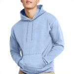 Sweat à capuche homme Hanes EcoSmart polaire coton polyester