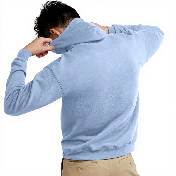 Sweat à capuche homme Hanes EcoSmart polaire coton polyester