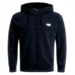 Sweat à capuche zippé JACK amp JONES Logo Homme Recyclé