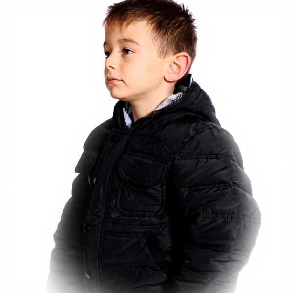 Doudoune Kaporal Enfant Bilo Black Polyester Chaud