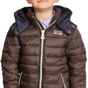 Doudoune Kaporal Bent capuche garçon polyester zippée-0