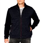 Sweatshirt Kaporal Bess Homme Zippé Couleur Navy