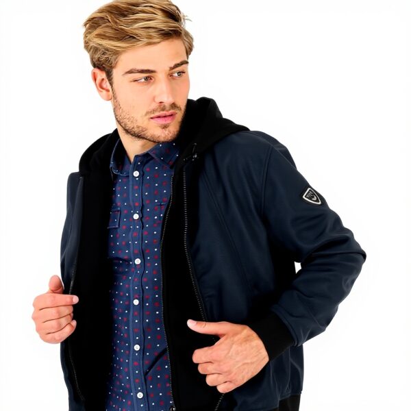 Veste Kaporal Bleu Homme Polyuréthane Fermeture