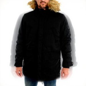 Blouson Kaporal Noir Homme Polyester Automne Hiver