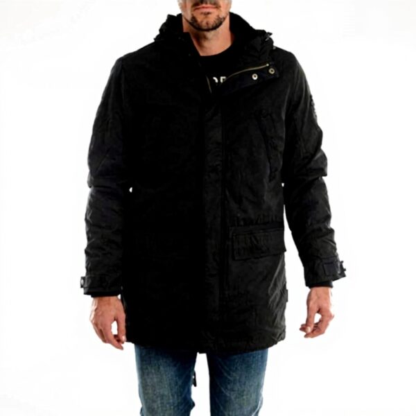 Blouson Kaporal Noir Homme Polyester Automne Hiver