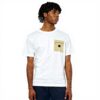 T-shirt Kaporal Brigs Homme Blanc Coton Manches Courtes