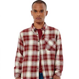 Chemise Kaporal Casey Homme Bordeaux Taille M L XL