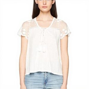 Ceinture Kaporal Femme Blanc Taille Normale Coton