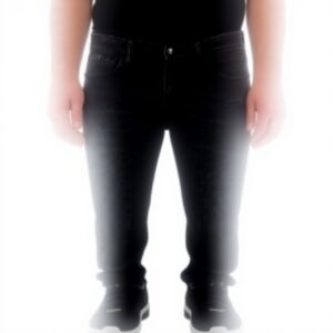 Jean Skinny Homme Kaporal Noir Coton Élasthanne