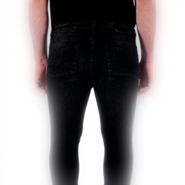 Jean Skinny Homme Kaporal Noir Coton Élasthanne
