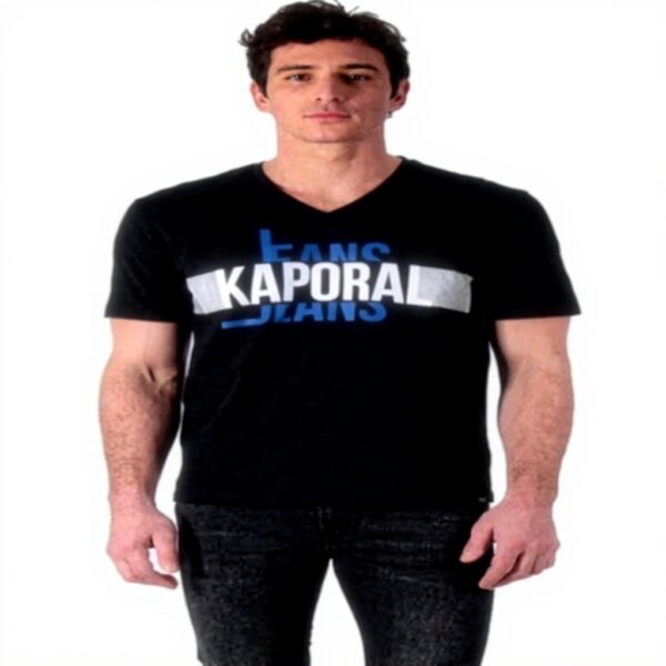 Jean Skinny Homme Kaporal Noir Coton Élasthanne