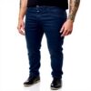 Kaporal Darko Jeans Homme Slim Décontracté Noir Bleu
