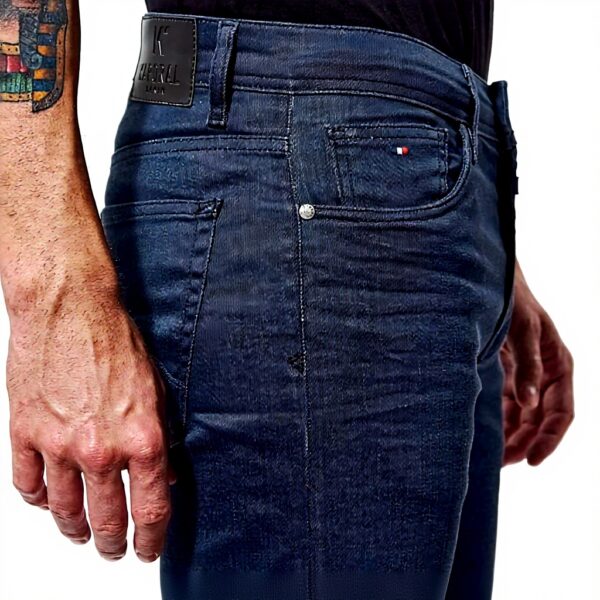 Kaporal Darko Jeans Homme Slim Décontracté Noir Bleu