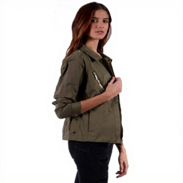 Blouson Kaporal Fofi Femme Vert Polyester Coton