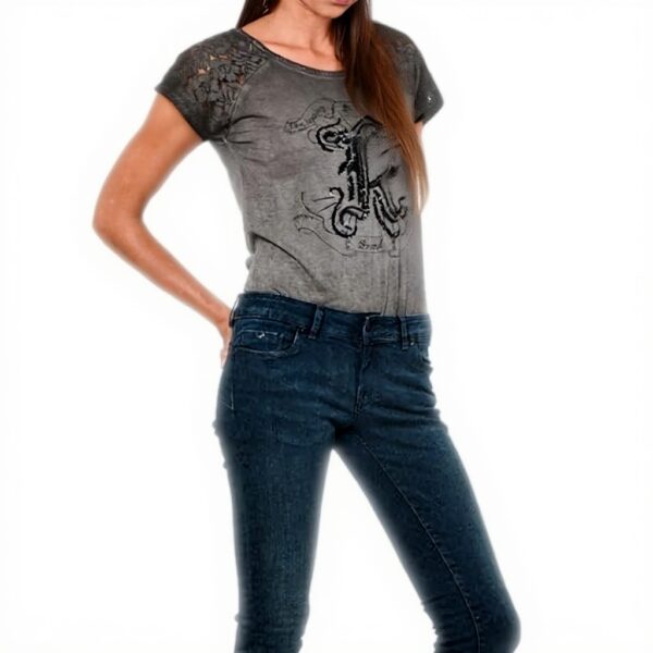 Kaporal Jean Loka Amazon Bleu Femme Coton Élasthanne