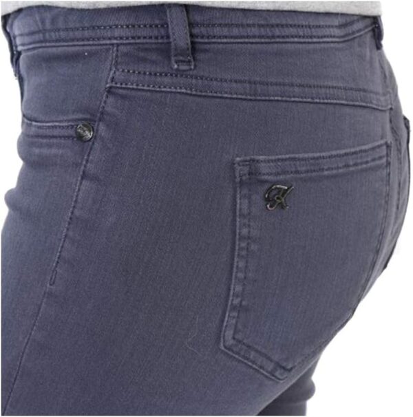 Jean Skinny Kaporal Femme Gris Coton Élasthanne-3