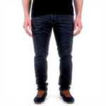 Jeans Homme Kaporal Lazy Noir Délavé Slim Coton