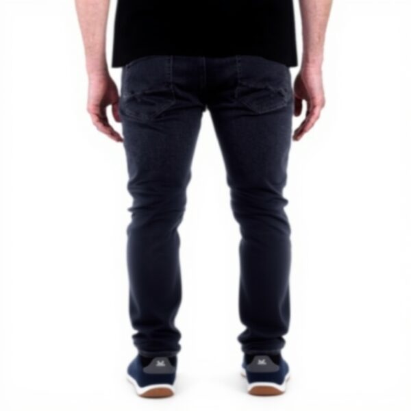 Jeans Homme Kaporal Lazy Noir Délavé Slim Coton