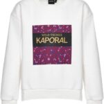 Sweatshirt à capuche fille Kaporal confortable couleur Off-0