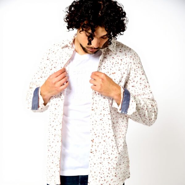 Chemise Kaporal Kevy Homme Coupe Slim Manches Longues Navy