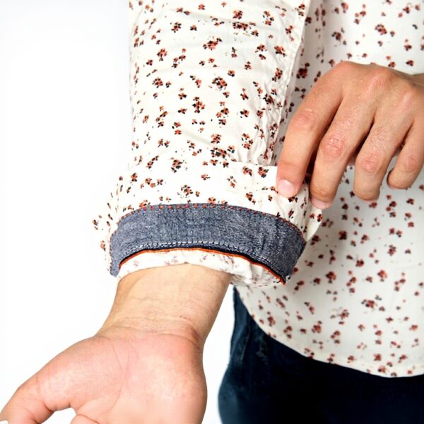 Chemise Kaporal Kevy Homme Coupe Slim Manches Longues Navy