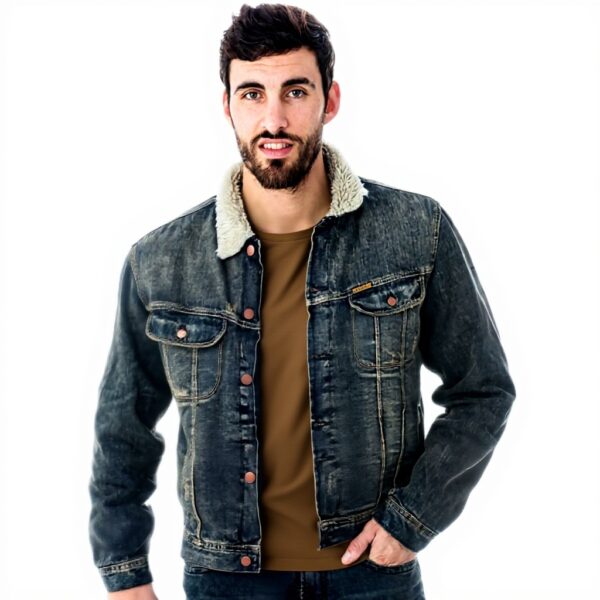 Blouson Kaporal King Homme Bleu Dust Veste Manteau
