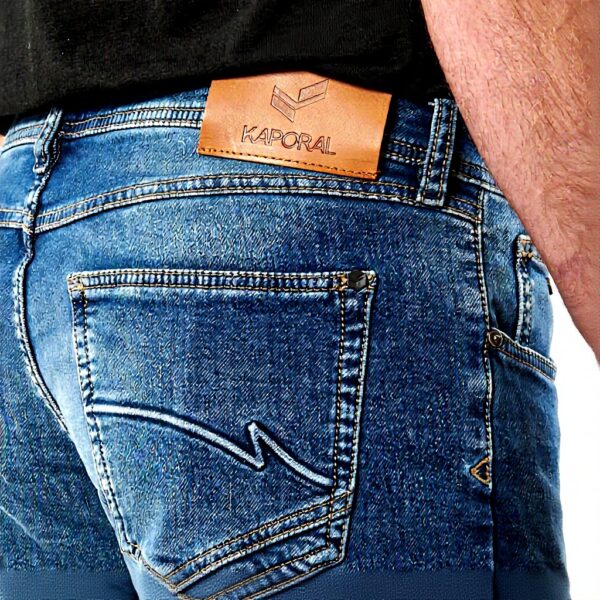 Pantalon Kaporal DAXTE Bleu Jeans Homme Mode Hiver