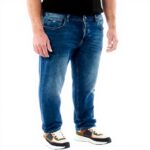 Pantalon Kaporal DAXTE Bleu Jeans Homme Mode Hiver