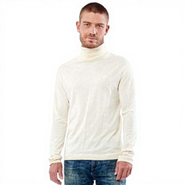 T-shirt Kaporal Homme Ecru Coton Confortable