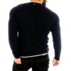 Pull homme Kaporal Deniz Bleu léger en coton manches longues