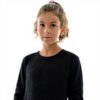 Sweatshirt fille Kaporal hiver polyester noir confortable