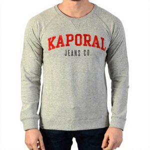 Sweat-shirt Garçon Kaporal Racou Gris Coton Printemps