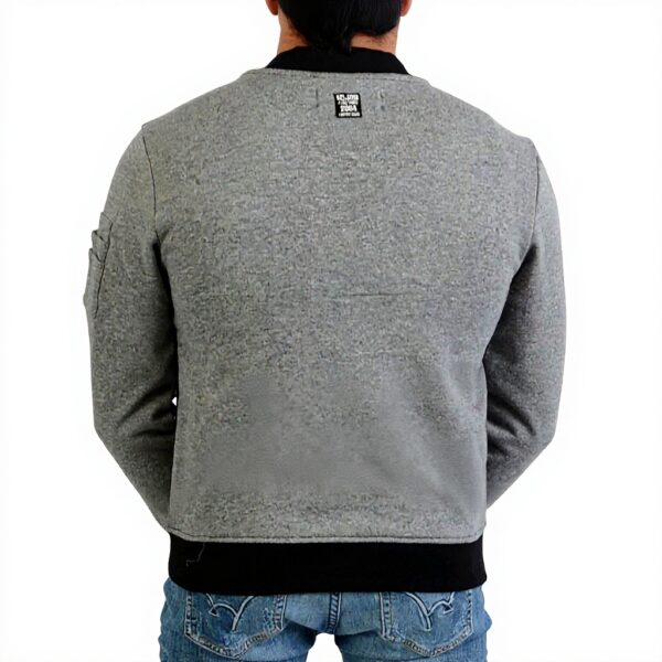 Sweat-shirt garçon Kaporal coton décontracté Reka Gris