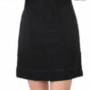 Robe Kaporal Femme Noir Polyester Viscose Casual-1