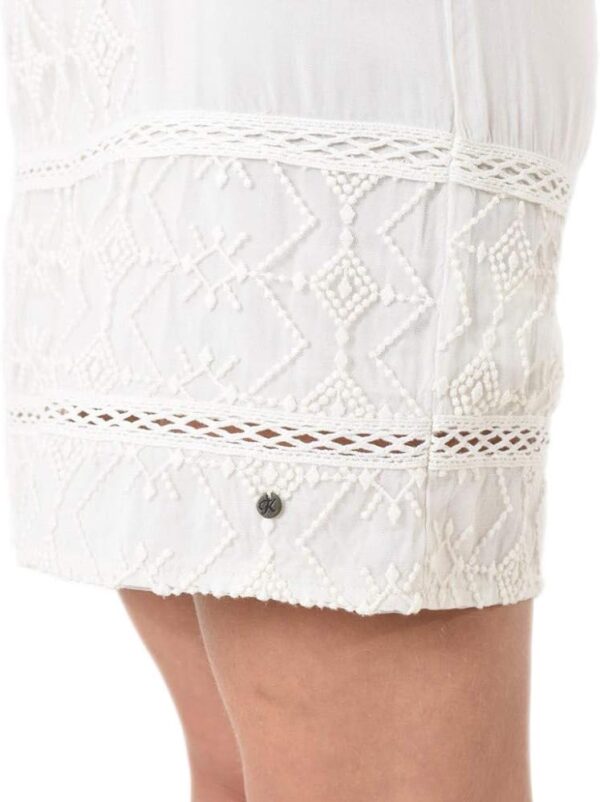 Robe Kaporal Femme Noir Polyester Viscose Casual-5