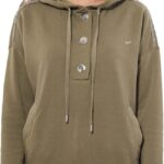 Sweatshirt Kaporal Femme FADLE Ganache Confortable Mode-0