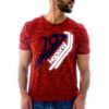 T-shirt homme Kaporal Hazar Rouge coton polyester