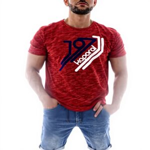 T-shirt homme Kaporal Hazar Rouge coton polyester