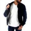 Blouson Kaporal Teddy Homme Coton Bleu Noir