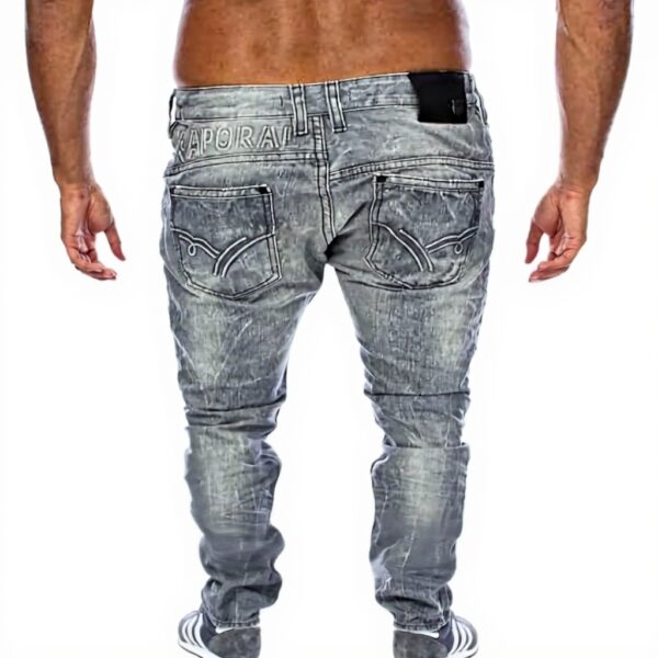 Jeans Kaporal Homme Coupe Slim Bas Étroit Gris