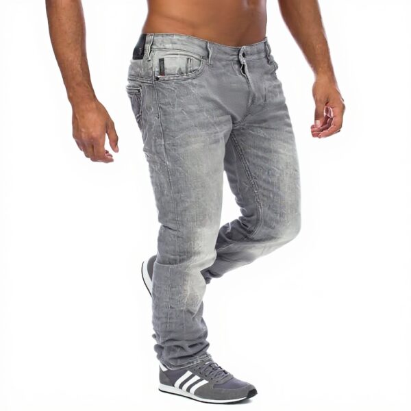 Jeans Kaporal Homme Coupe Slim Bas Étroit Gris