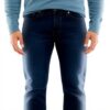 Mustang Bostonk Jean Slim Homme Bleu Coton Coupe Mince