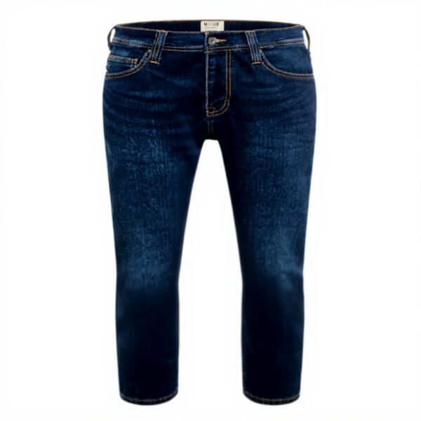 Mustang Bostonk Jean Slim Homme Bleu Coton Coupe Mince