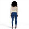 Jean Skinny ONLY Taille Moyenne Fit Bleu Denim Femme