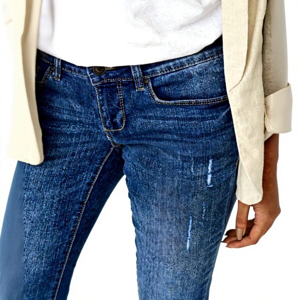 Jean Skinny ONLY Taille Moyenne Fit Femme Denim Medium