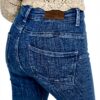 Jean Skinny ONLY Taille Moyenne Fit Bleu Denim Femme