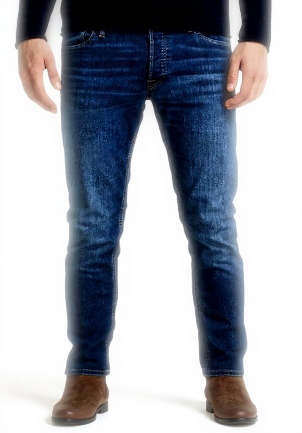 Jeans homme JACK & JONES Glenn Original Slim Bleu