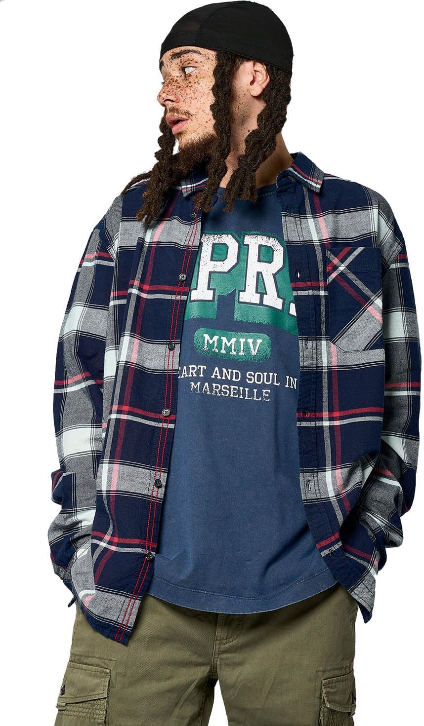 Pavo Monitor Arm installed on a wooden office desk