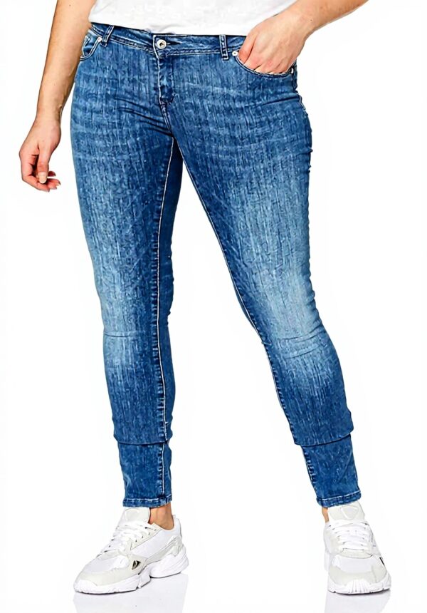 Kaporal Lockk W7j Frau Jeans - Coupe Slim Bleu Moos